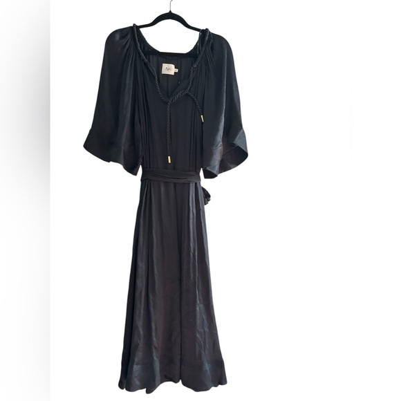 AJE Seraphina Silk Midi Dress - Picture 5 of 13